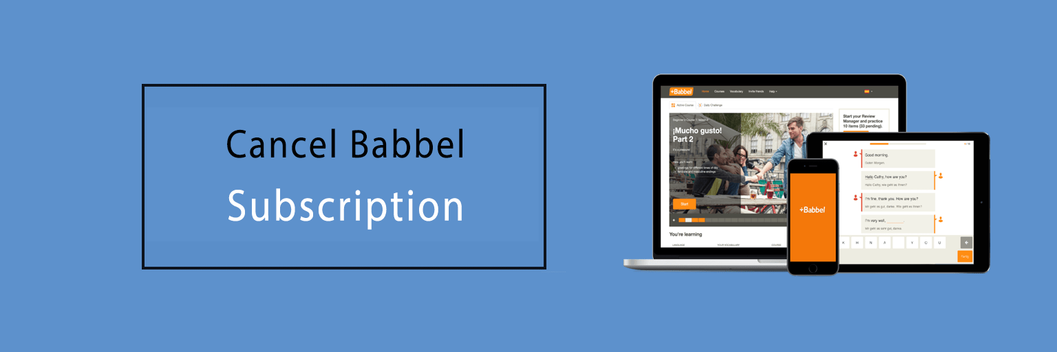 How To Cancel Babbel Subscription