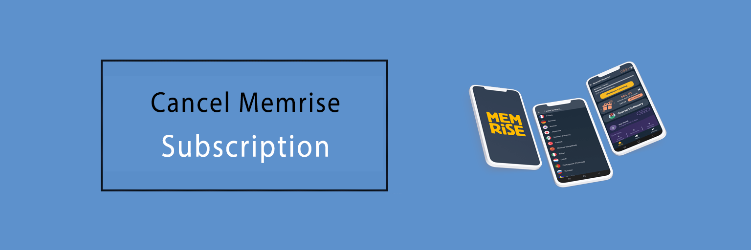 Cancel Memrise Subscription